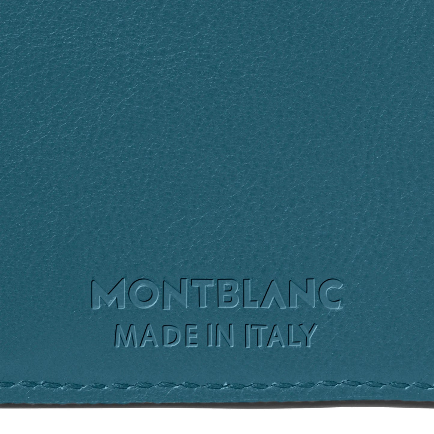 Montblanc Geldbörse 6 Fächer Meisterstück Selection Soft Ozeanblau 131242