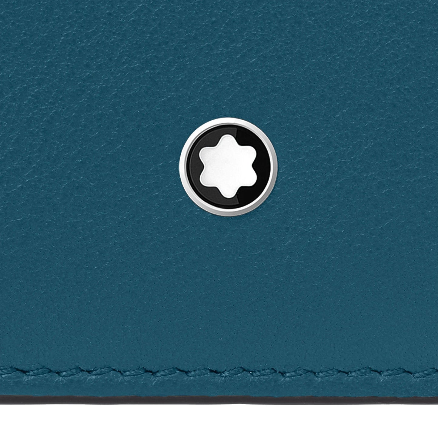 Montblanc Geldbörse 6 Fächer Meisterstück Selection Soft Ozeanblau 131242