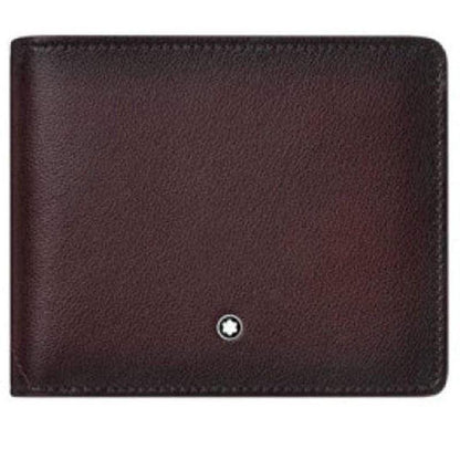 Montblanc Brieftasche 6 Kartenfächer Meisterstück Sfumato Bordeaux 123720