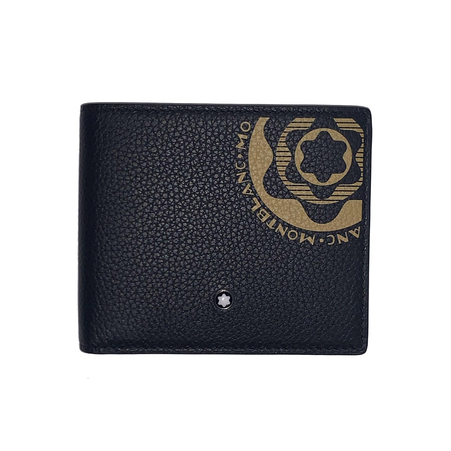 Montblanc Brieftasche 6 Fächer Meisterstück Soft Grain schwarz/gelb 127325