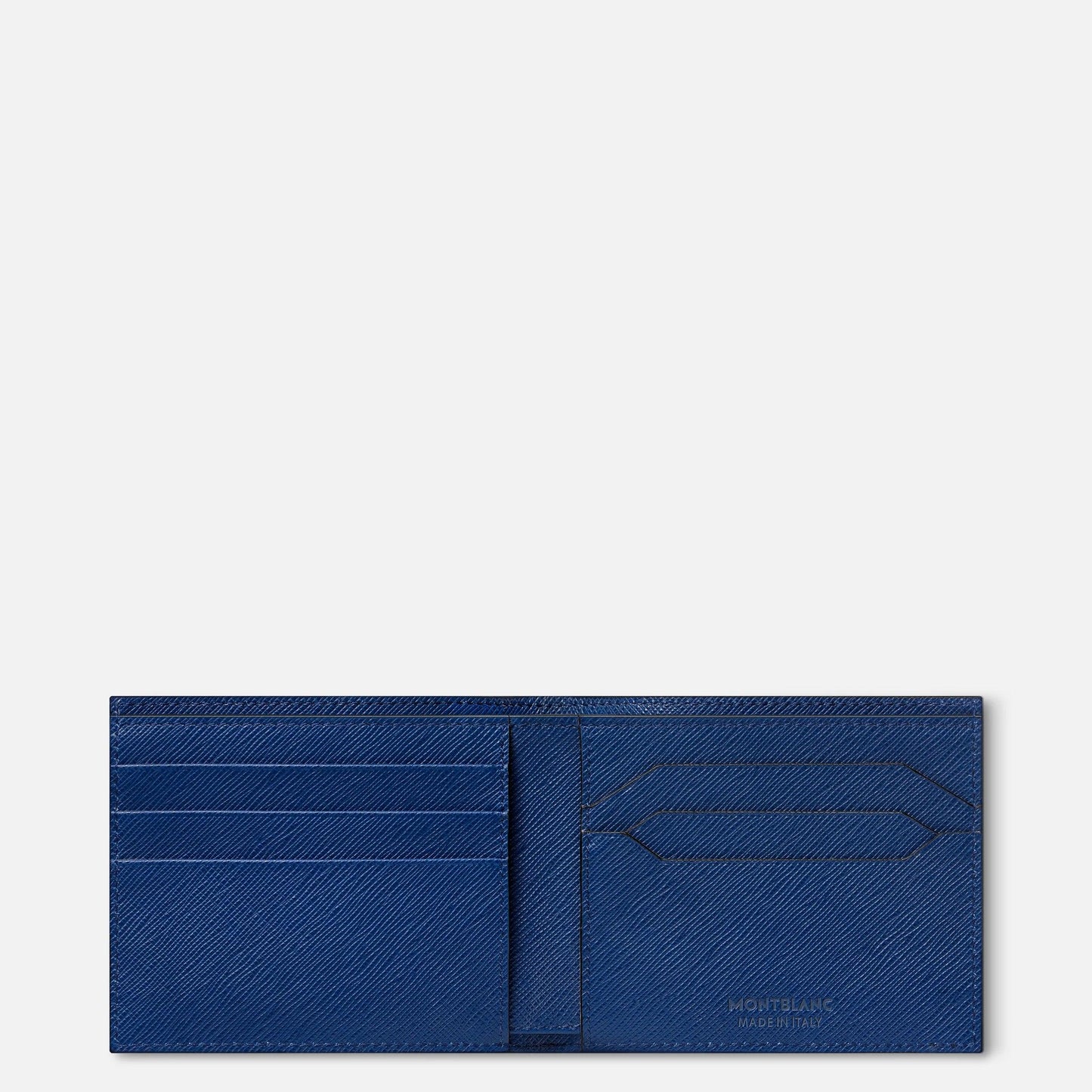 Montblanc Geldbörse 6 Fächer Montblanc Sartorial blau 130812