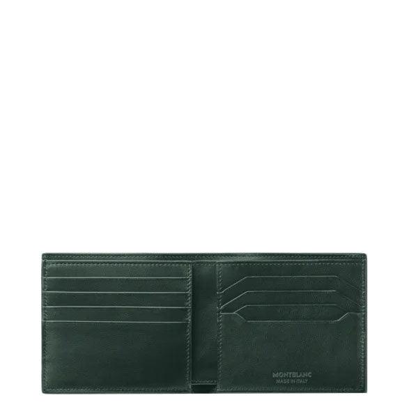 Montblanc Geldbörse 8 Fächer Meisterstück 4810 grün 130936