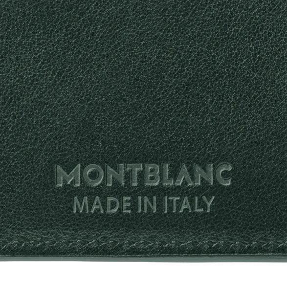 Montblanc Geldbörse 8 Fächer Meisterstück 4810 grün 130936