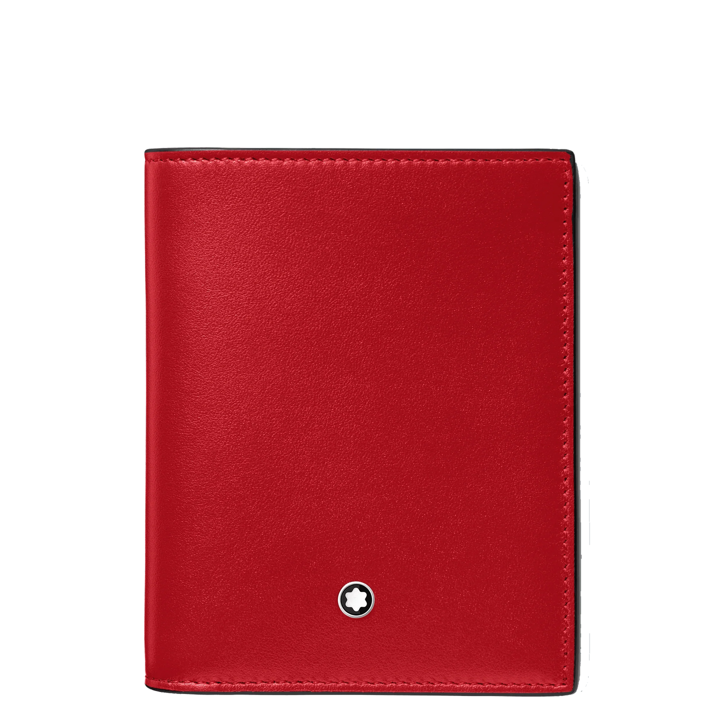 Montblanc Compact Wallet Meisterstück 6 Fächer schwarz/rot 129679