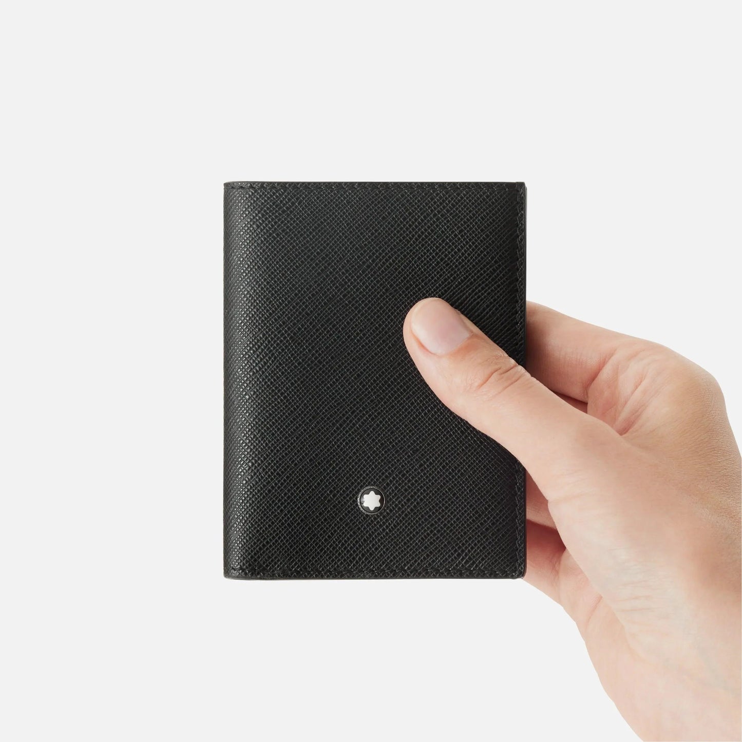 Montblanc Mini-Geldbörse mit 4 Fächern Montblanc Sartorial Schwarz 130321