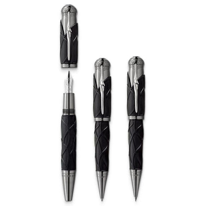 Montblanc Set 3 Schreibgeräte Writers Edition 2022 Brüder Grimm (Füllfederhalter + Roller + Kugelschreiber) Limitierte Edition 128367