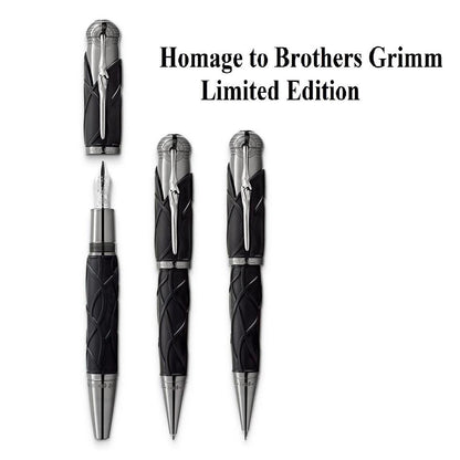Montblanc Set 3 Schreibgeräte Writers Edition 2022 Brüder Grimm (Füllfederhalter + Roller + Kugelschreiber) Limitierte Edition 128367