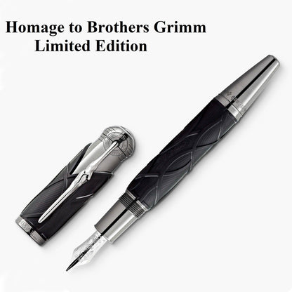 Montblanc Set 3 Schreibgeräte Writers Edition 2022 Brüder Grimm (Füllfederhalter + Roller + Kugelschreiber) Limitierte Edition 128367