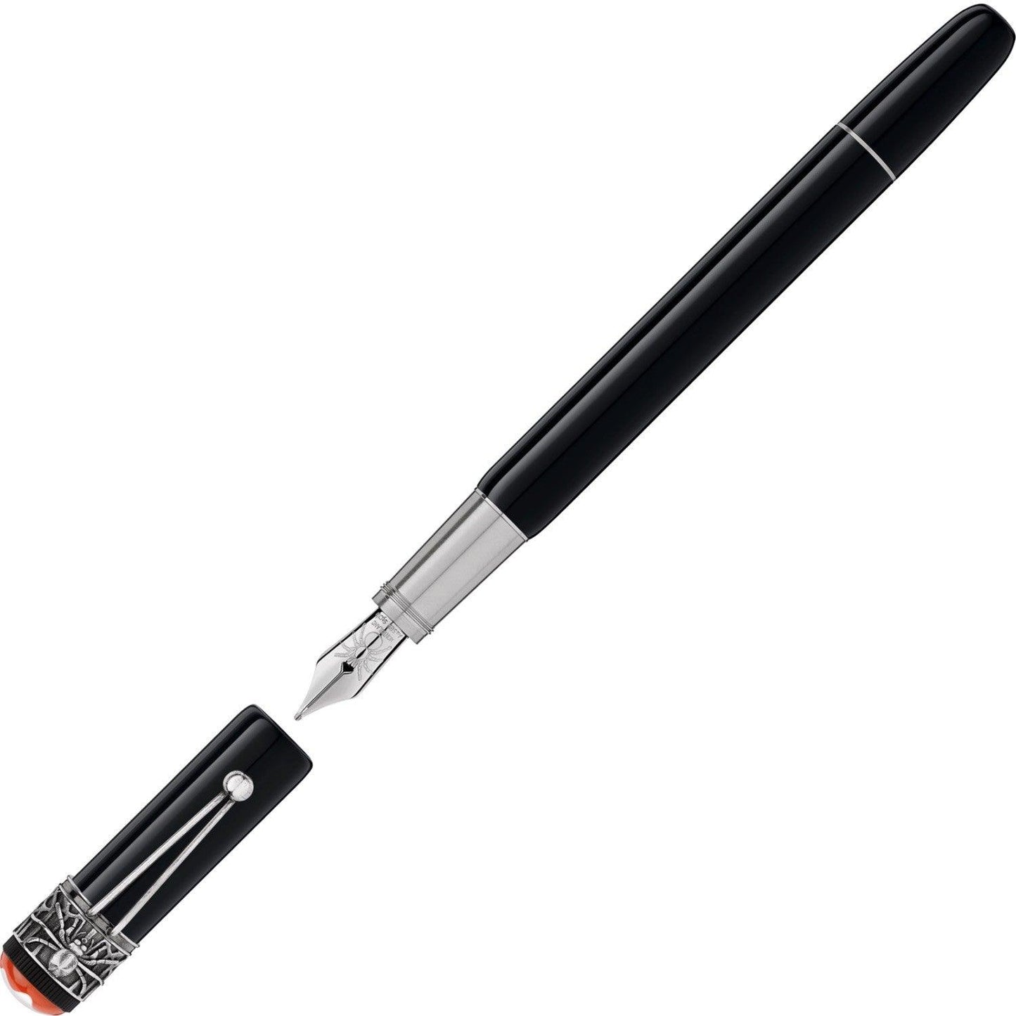 Montblanc Füllfederhalter Heritage Collection Rouge et Noir Spider Metamorphosis Special Edition Feder F 117845