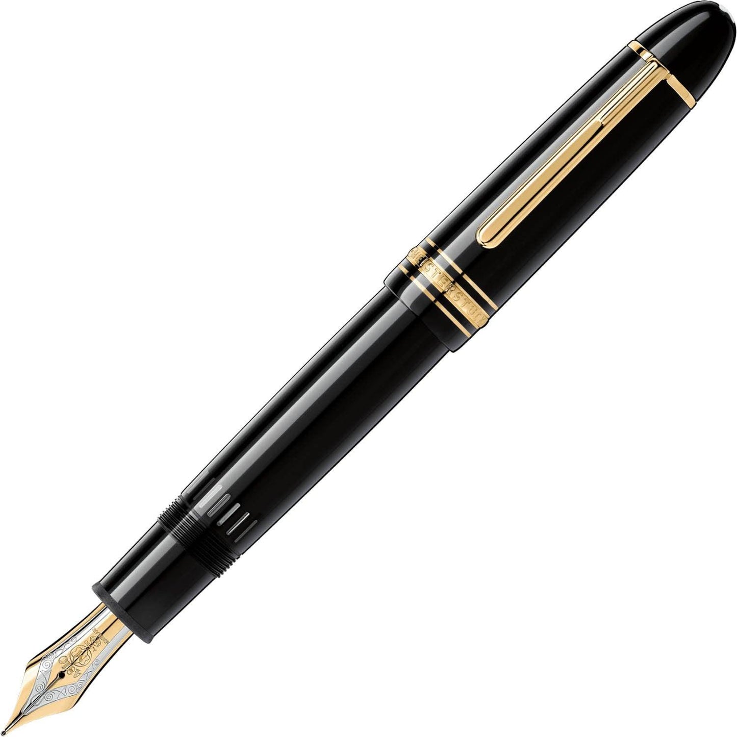 Montblanc Füllfederhalter Meisterstück 149 Gold-Finish Feder M 115384 Neu Referenz 132113
