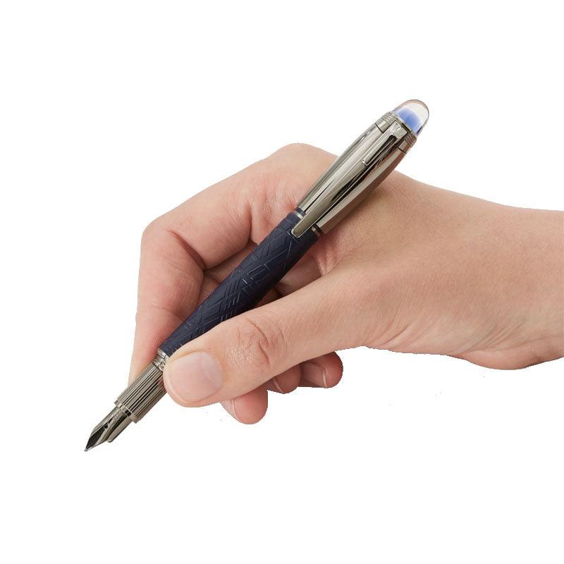Montblanc Füllfederhalter Starwalker Spaceblue Doué Federstärke M 130215