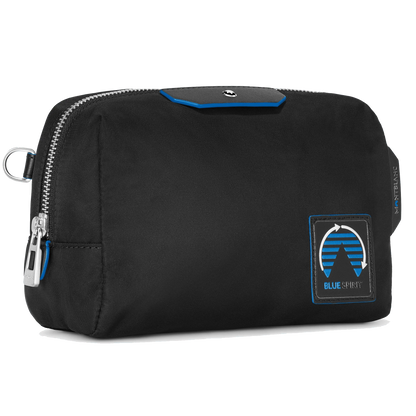 Montblanc Kulturtasche mittel Montblanc Blue Spirit schwarz/blau 128737