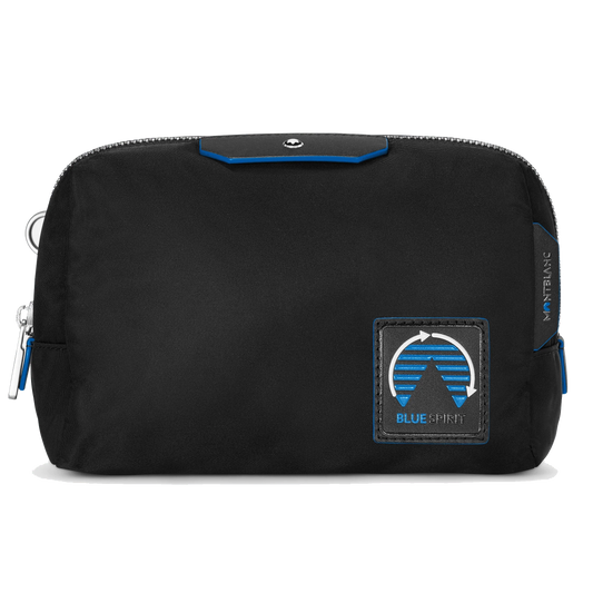 Montblanc Kulturtasche mittel Montblanc Blue Spirit schwarz/blau 128737