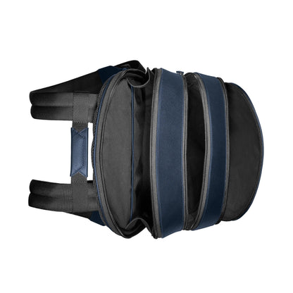 Montblanc Rucksack mittel 3 Fächer Sartorial Blau 131716