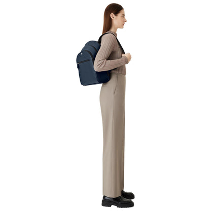Montblanc Rucksack mittel 3 Fächer Sartorial Blau 131716