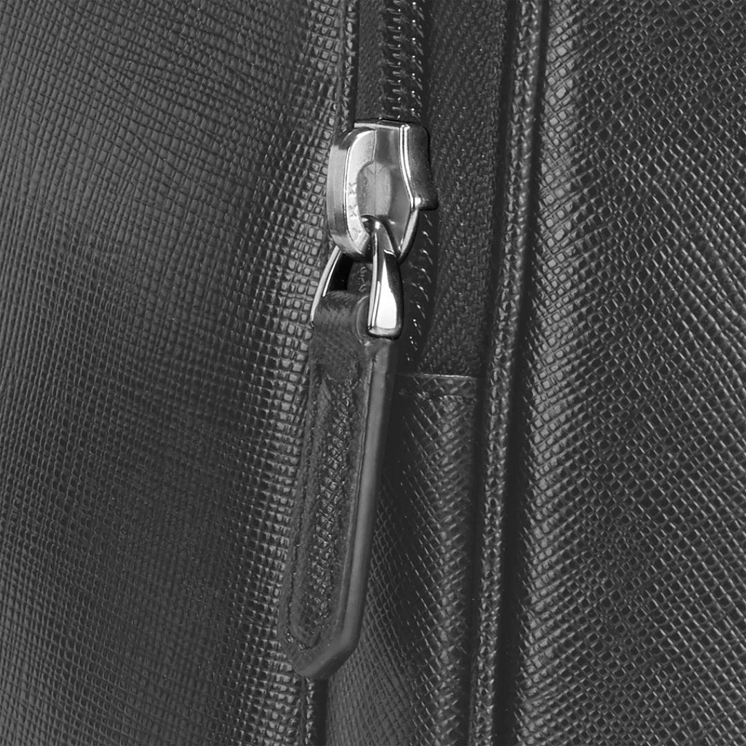 Montblanc Rucksack klein 2 Fächer Sartorial graphitgrau 128551