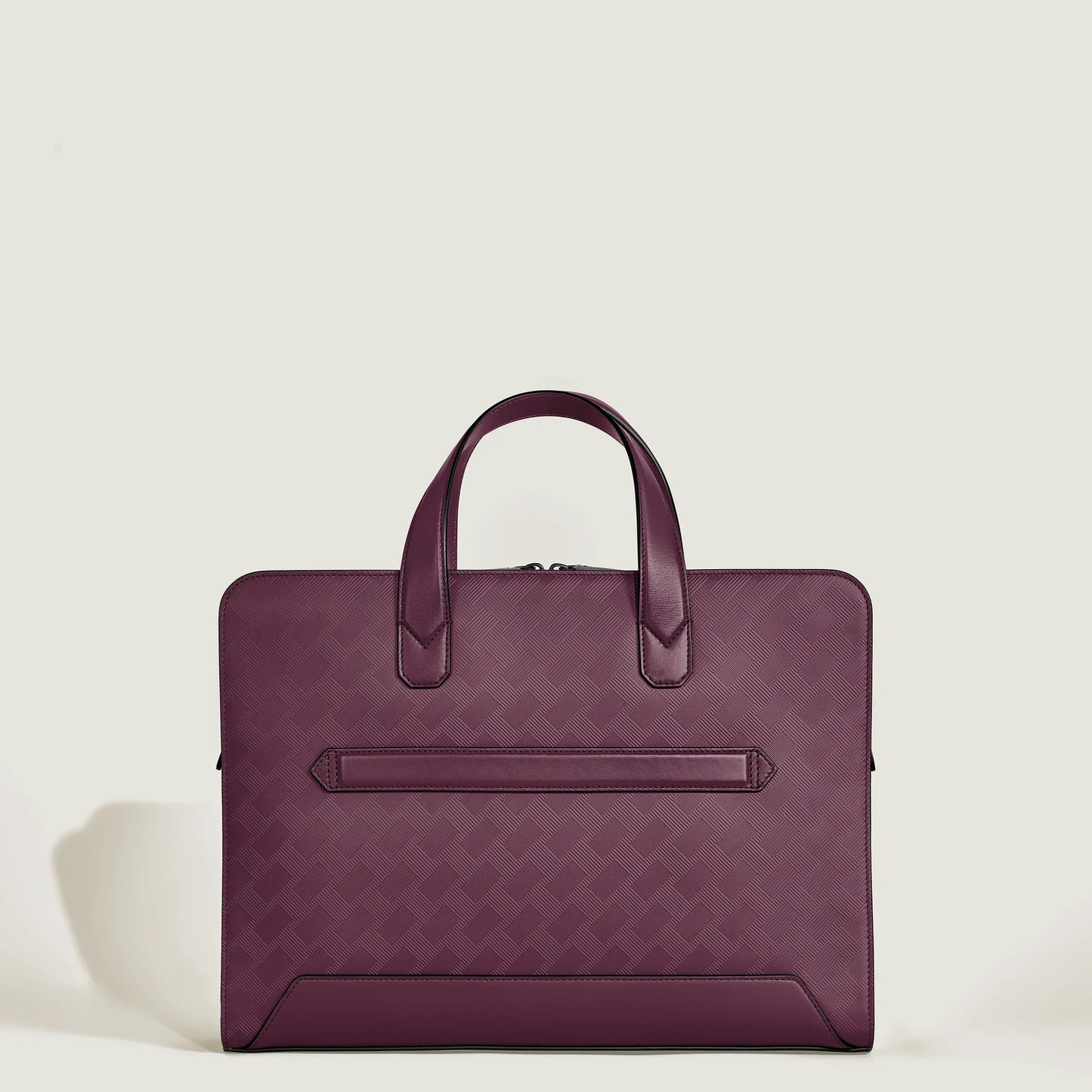 Montblanc portadocumenti sottile Extreme 3.0 cassis in pelle viola con distintivo motivo extreme per eleganti professionisti urbani