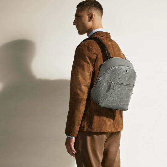 Montblanc Mini-Rucksack 4810 Mittelgrau 199326