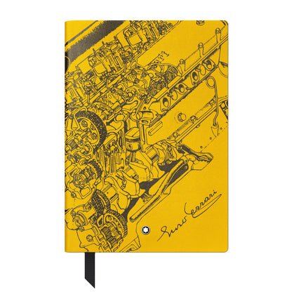 Montblanc Notizblock #146 liniert Montblanc Great Characters Enzo Ferrari Special Edition Giallo Modena 134717