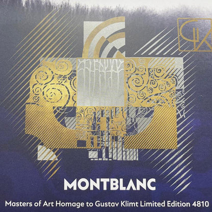 Montblanc Füllfederhalter Masters Of Art Homage To Gustav Klimt Limited Edition 4810 Feder M 130225