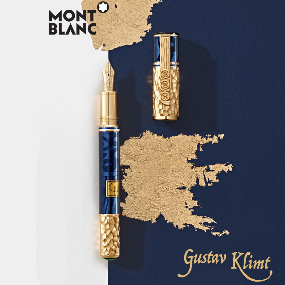 Montblanc Füllfederhalter Masters Of Art Homage To Gustav Klimt Limited Edition 4810 Feder M 130225