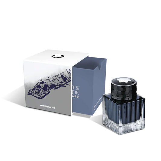 Montblanc Tintenfass 50ml Meisterstück x Olympic Heritage Chamonix 1924 blau 132953