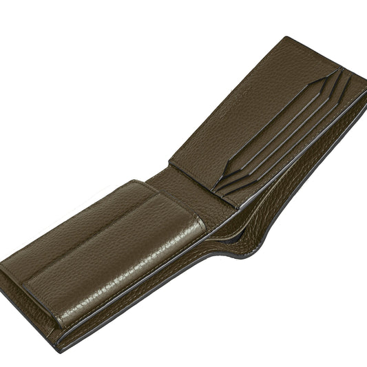 Montblanc Geldbörse mit Münzfach 4 Fächer khaki 220216