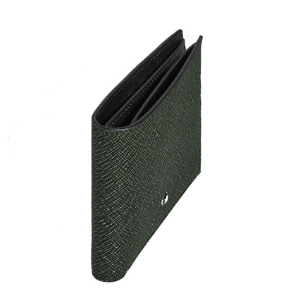 Montblanc Geldbörse 6 Fächer maßgeschneiderter Tweed kaki 220385
