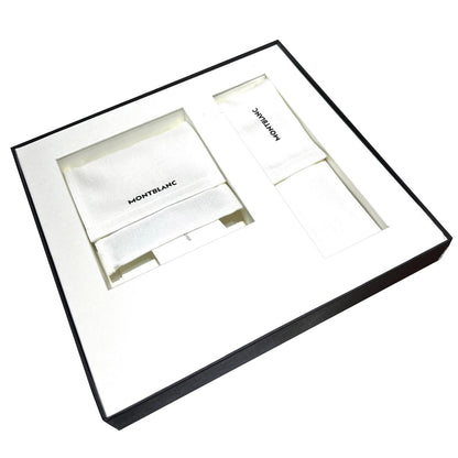 Montblanc Set Kugelschreiber Pix und Kreditkartenetui 6 Fächer Meisterstück schwarz 137793