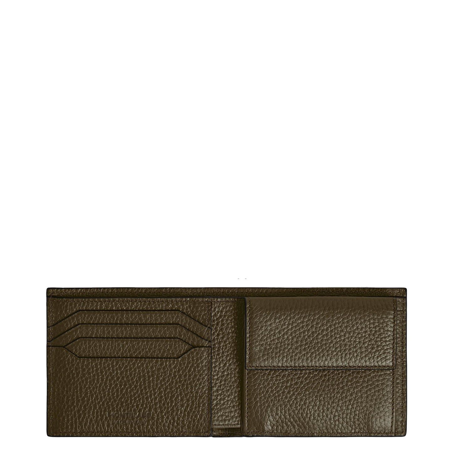 Montblanc Geldbörse mit Münzfach 4 Fächer khaki 220216