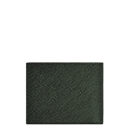 Montblanc Geldbörse 6 Fächer maßgeschneiderter Tweed kaki 220385
