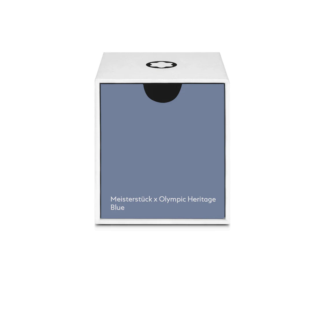 Montblanc Tintenfass 50ml Meisterstück x Olympic Heritage Chamonix 1924 blau 132953