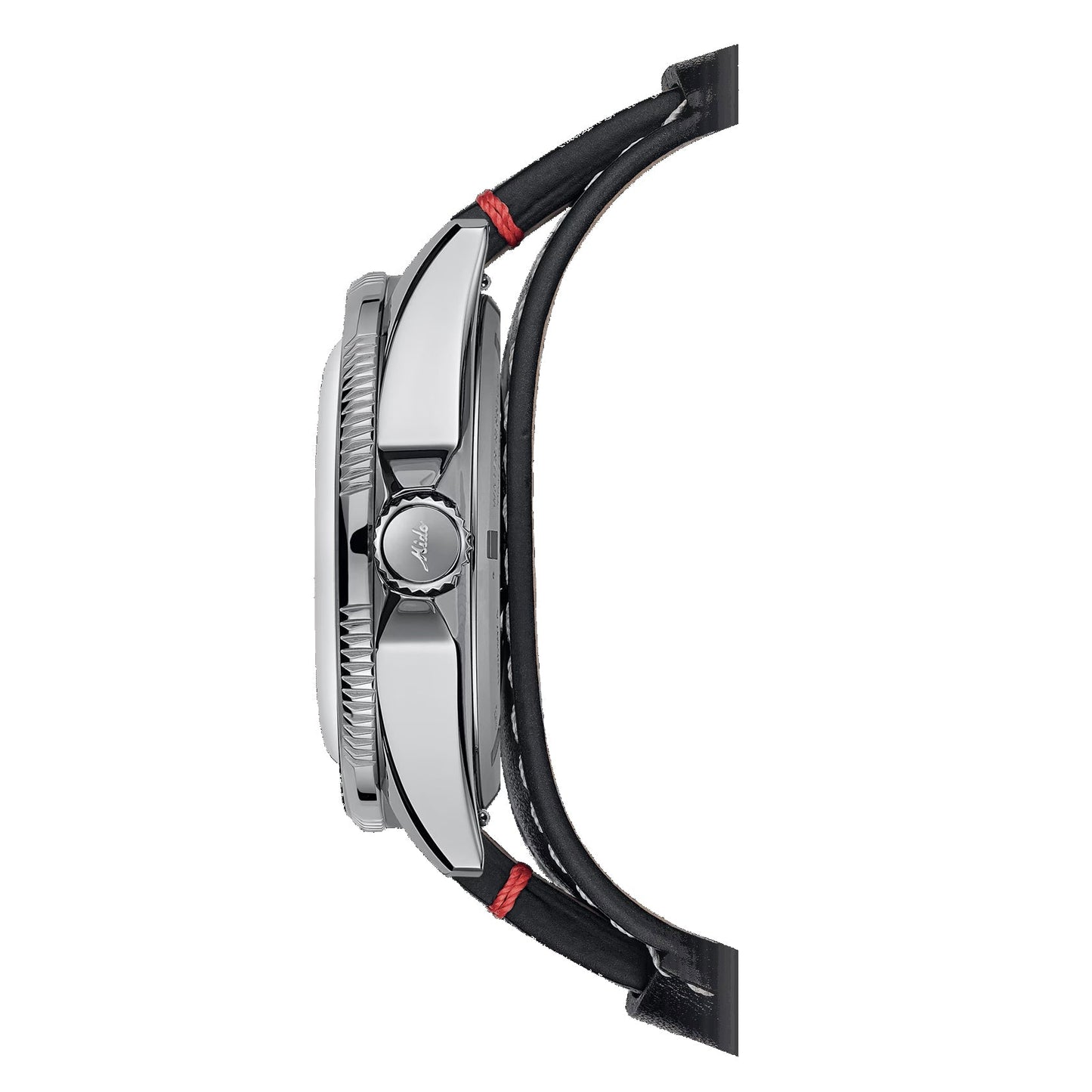 Mido Armbanduhr Ocean Star Worldtimer 40mm silber automatisch Stahl M026.830.16.030.00